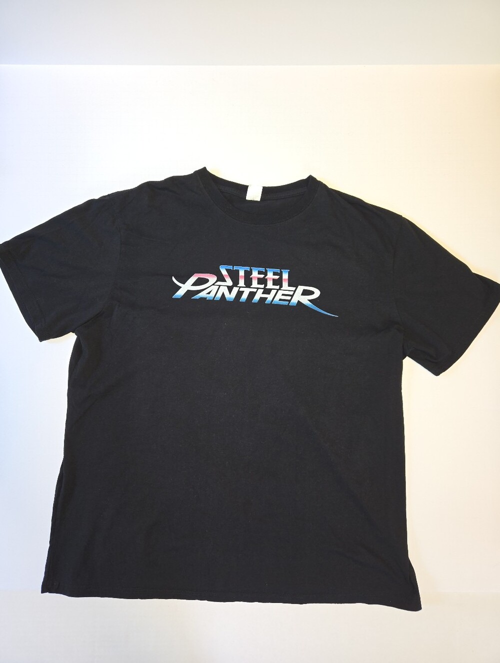 Steel Panther T-Shirt Mens 2XL Black Retro Color Logo
